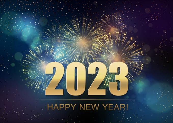最新の会社ニュース 明けましておめでとう!2023年に肯定的で新しい始めを望む!  0