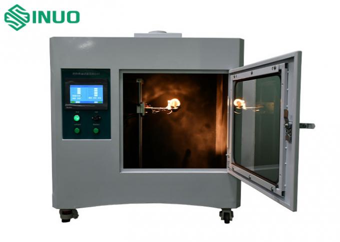 熱燃焼オイル テスト装置PLCの燃焼性テストはIEC 62368-1を制御する 1