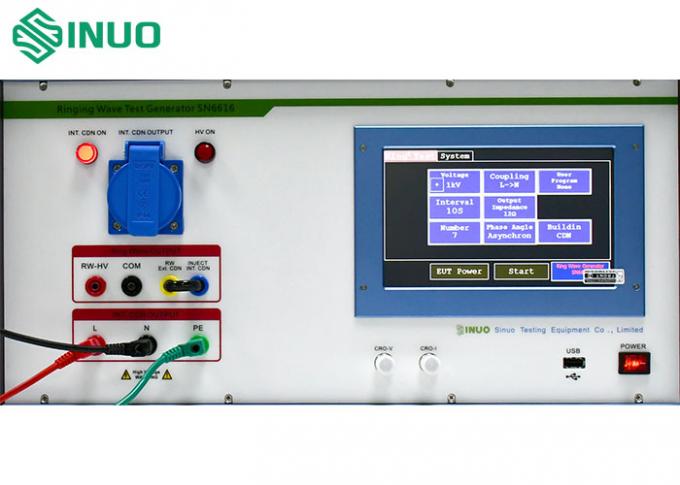 IEC 61000-4-12 低電圧電源線における電磁波信号試験発電機 0
