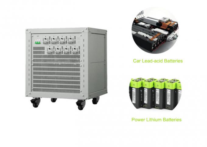 20V 100A自動車電池の試験装置充満排出容量テスト独立者4チャネル 0