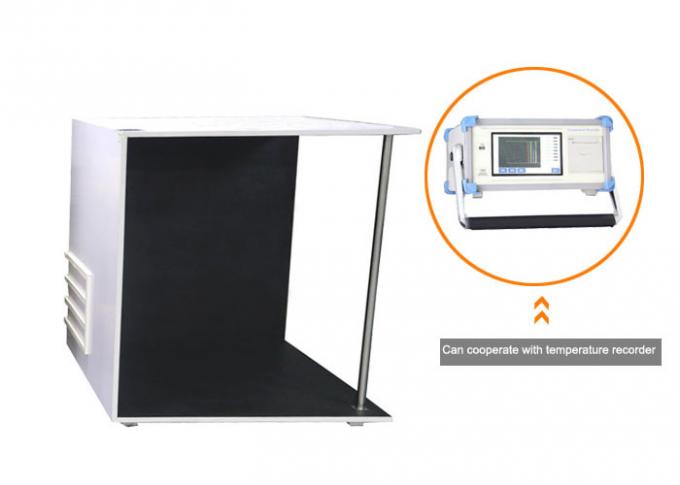黒い合板テスト コーナーの電化製品の試験装置の温度の上昇の暖房テスト 0