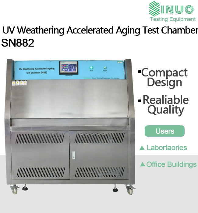 ASTMD 4329の紫外線加速された老化する風化の気候上の環境試験の部屋 1