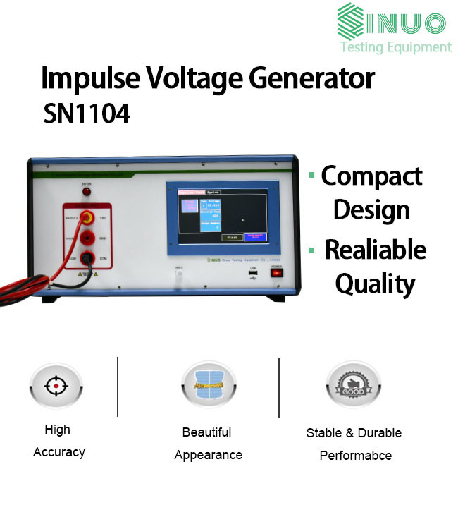 IEC 61180-1節7のインパルス電圧の発電機の試験装置 0