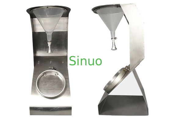 質  150mm Medical Material Tester With PP Funnel Stainless Steel Specimen Holder 工場