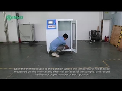 温度の測定PLC制御のためのIEC 60598-1のサーモスタットの生命試験台装置