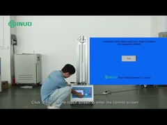 IEC 60598-1のけい光ランプのホールダーの軸力のテスターの指導者の試験装置