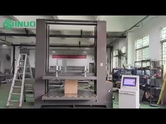 6-100KN 箱圧縮試験器 紙箱包装 圧縮強度試験