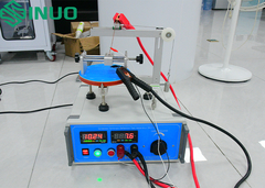 ネジなし端子クランプ容量試験装置 IEC 60884-1 条項 12.3.11