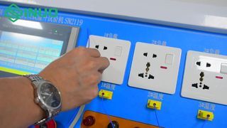 IEC 60884 プラグソケット温度上昇テスト 6 ステーション SN2119 がテスト時間を 80% 節約する理由