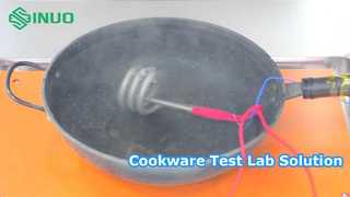 完全なソリューションを備えた高度な調理器具試験装置 ラボによる EN 12983-1 の試験方法をご覧ください