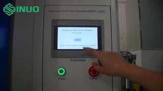 IP5X IP6X 砂塵試験室 IEC 60529 自動車部品の砂塵試験