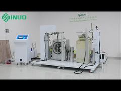 洗濯機ドア耐久性試験機 | IEC60335-2-7 フロント＆トップローダーインターロック耐久ベンチ
