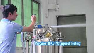 IPX6 デジタル流量計付きジェットノズルセット Ф12.5mm 100±5 L/min