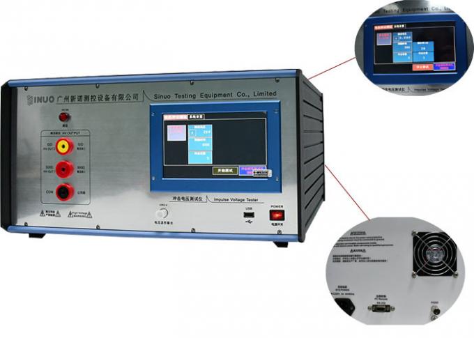 IEC 62368-1節5.4.2の統合されたインパルス電圧 テスト器具/50の1.2のµs 10/700のµs 0